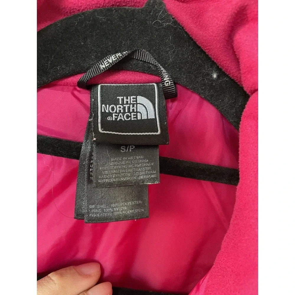 The North Face‎ Jacket Women Pink/Red Small Warm Winter Jacket Zip Up Jacket